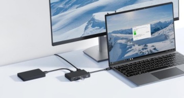 Anker Hub USB-C 5in1 4K HDMI с одним дисплеем, черный
