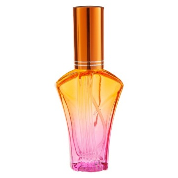 BUTELKA SZKLANA OZDOBNA NA PERFUMY ATOMIZER ALUMINIUM - 35 ML!
