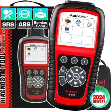 INTERFEJS AUTEL AUTOLINK AL619 2023 PL skaner OBD2 ABS SRS Airbag Scan Tool