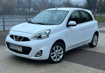 Nissan Micra IV Hatchback 5d 1.2 80KM 2013 Nissan Micra Nissan Micra 1.2 CVT Salt amp Pepper 1.2 Benzyna 80KM