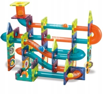 XXL МАГНИТНЫЕ БЛОКИ ДЛЯ ШАРОВ КУЛОДРОМ 96 элементов