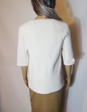 Свитер женский COS, белый, 40/42