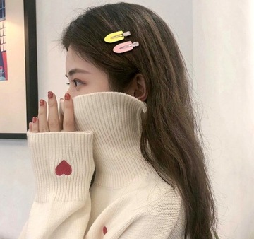 Набор из 4 зажимов для макияжа для волос, не требующих давления.