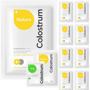 Colostrum NATURE WZMOCNIENIE saszetka waniliowa 3 000 mg Czyste Colostrum!