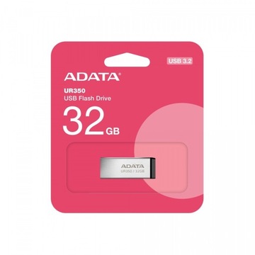 Флеш-накопитель ADATA UR350 32 ГБ USB3.2 Gen1 Металлический черный