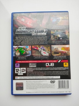 *** MIDNIGHT CLUB 3 DUB EDITION PLAYSTATION 2 PS2 ***
