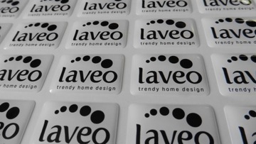 3D ВЫПУКЛЫЕ гелевые СТИКЕРЫ ЛОГОТИП КОМПАНИИ Любой Премиум ПРИНТ - 400 шт.