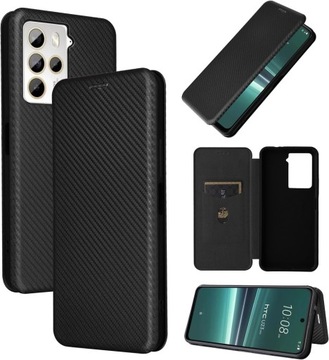 For HTC U23 Pro Case,Luxury Carbon Fiber PUz11282