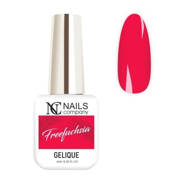 Freefuchsia lakier hybrydowy WOW Nails Company 6ml