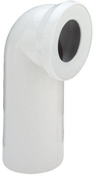 Łuk przyłączeniowyy WC 90° - tworzywo sztuczne / b
