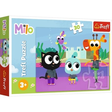 Puzzle Trefl Milo 30 el. - Kotek Milo 18310