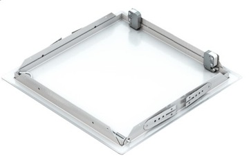 Дверь ревизионная металлическая White Click 40x40