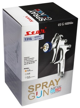 STAR S-4C RP сопло для покрасочного пистолета 1,3 мм верхний бак 600 мл