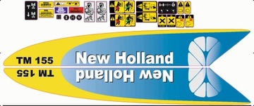 NAKLEJKI NAKLEJKA New holland TM 155