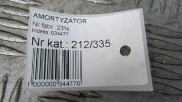 CITROEN C3 III АМОРТИЗАТОР ЛЕВЫЙ ПЕРЕДНИЙ 16-19