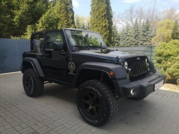 Jeep Wrangler III 2008 Jeep Wrangler 2.8CRD 177KM Klimatyzacja Cabrio 4x4, zdjęcie 4