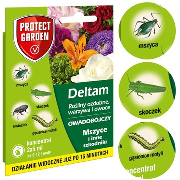 Deltam 2x5ml Mszyce Owadobójczy Protect Garden