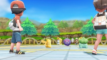 Pokemon Let's Go Пикачу Переключатель
