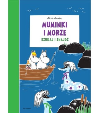 MUMINKI Książka wyszukiwanka dla dzieci Zagadki