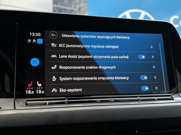 Volkswagen Golf VIII Variant 1.5 eTSI 150KM 2022 Volkswagen Golf Style| Masaż + pamięć | Navi | Pod, zdjęcie 22