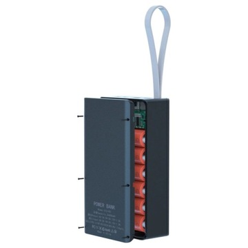 Корпус PowerBank 12x18650 USB C micro PD QC