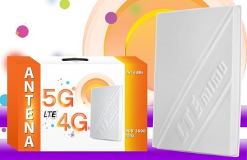 АНТЕННА 5G для ZTE MC801A POWERFUL, кабель 2x14dBi, 5 м