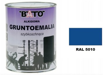 BATO GRUNTOEMALIA SZYBKOSCHNĄCA NIEBIESKA RAL 5010 0,8L