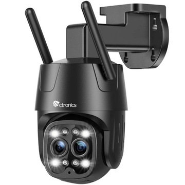 KAMERA ZEWNĘTRZNA WIFI OBROTOWA 2.5K 4MP PODWÓJNY OBIEKTYW 6× ZOOM 2.4/5GHz