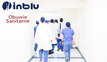 Klapki Damskie Sanitarne Kapcie Profilaktyczne Medyczne Inblu Szpitalne 35