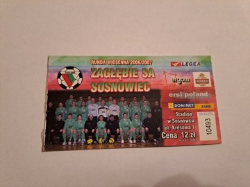 ZAGŁĘBIE SOSNOWIE 2006/2007 WIOSNA