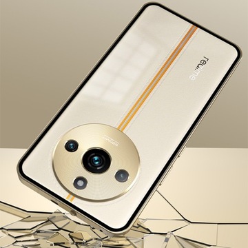 Корпус Корпус с алюминиевой рамкой для Realme 11 Pro/11 Pro+