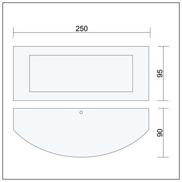 НАСТЕННЫЙ СВЕТИЛЬНИК САДОВЫЙ ДЛЯ СВЕТОДИОДОВ E27 IP44