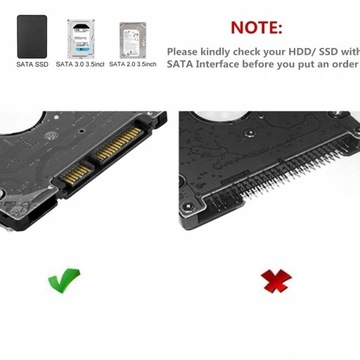 Прозрачный корпус жесткого диска 2.5 USB 3.0 SATA
