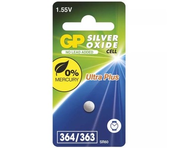 Bateria zegarkowa GP 364F/SR621W 1,55V Silver-Oxid