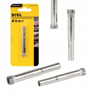 АЛМАЗНАЯ СВЕРЛО 8 ММ ДЛЯ КЕРАМИЧЕСКОГО КАМНЯ