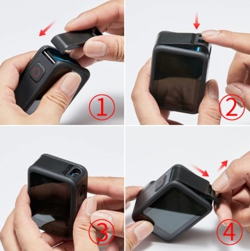 Дверца для зарядки, крышка, камера GoPro Hero 9