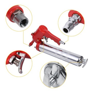 Ручная пистолетная рукоятка с компрессором для одной руки.