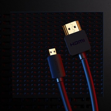 Кабель Ugreen HDMI - кабель micro HDMI 19-контактный 2,0 В 4K 60 Гц 30AWG 1,5 м