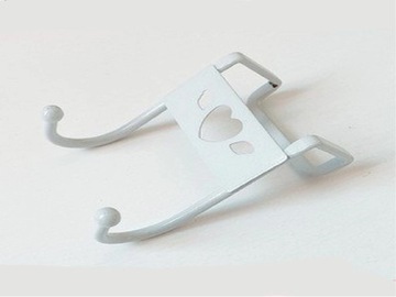 Вешалка для детской комнаты на дверь, ручка двойной крючок