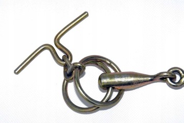 WĘDZIDŁO ŁAMANE Z WERBLIKAMI 16,5CM