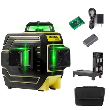 12 linii 3D poziom lasera 360° samopoziomujący F94T-XG