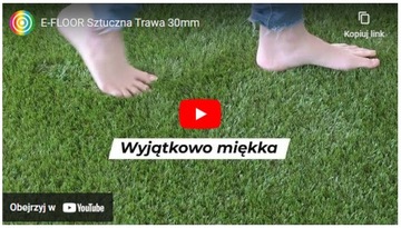 ИСКУССТВЕННАЯ ТРАВА ВЕРДЕ ЗЕЛЕНАЯ для ТЕРРАСЫ, БАЛКОНА, САДА, 30мм, МЯГКАЯ, ТОЛЩАЯ, ширина 2м.