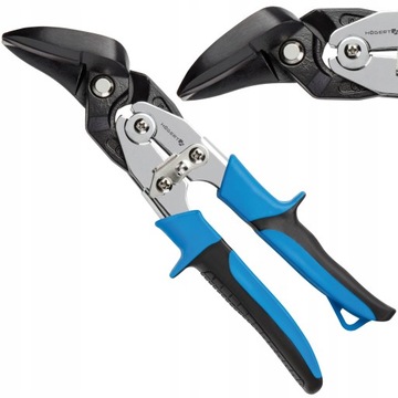 HT3B504 НОЖНИЦЫ ДЛЯ ЛИСТОВОГО МЕТАЛЛА HOGERT, ИЗОГНУТЫЕ, ЛЕВЫЕ