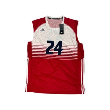 Koszulka czerwona USA 24 Adidas VOLLEYBALL XL