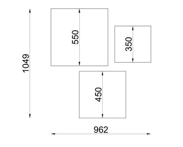 Потолочный светодиодный светильник NAMCO 35 White Square E27