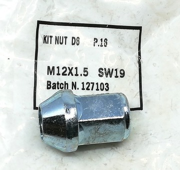 NAKRĘTKa SZPILKI KOŁA M12x1.5 127103