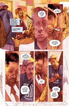 Синий в зеленом