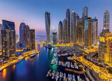 PUZZLE 1000 el DUBAI DUBAJ WIDOK HIGH QUALITY