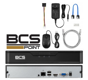 Rejestrator IP BCS BCS-P-NVR0801-4KE-III