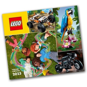 Katalog LEGO 2023 STYCZEŃ CZERWIEC Bilet Legoland